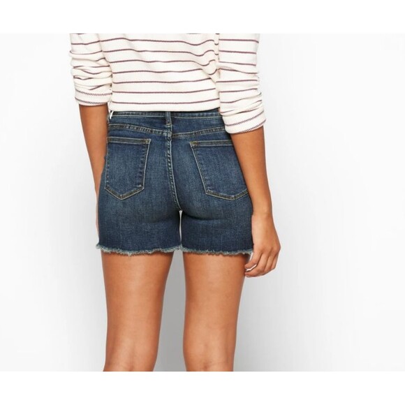 Judy Blue Cutoff Denim Shorts Lucas High Rise Womens Size XL - Picture 3 of 13